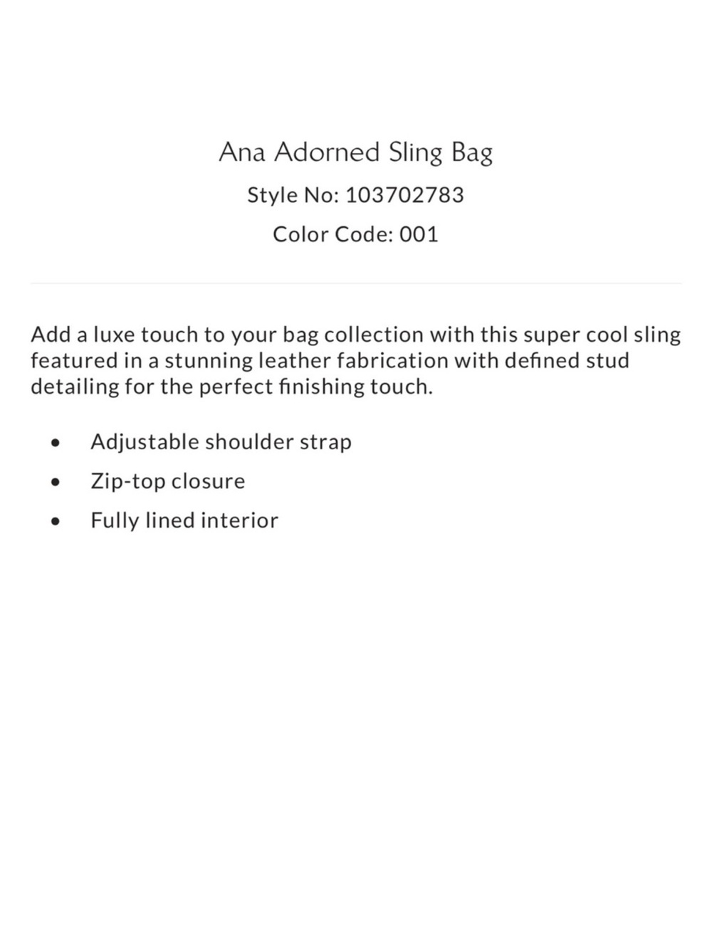 Free people Ana Adorned Sling Bag - Picture 5 of 6